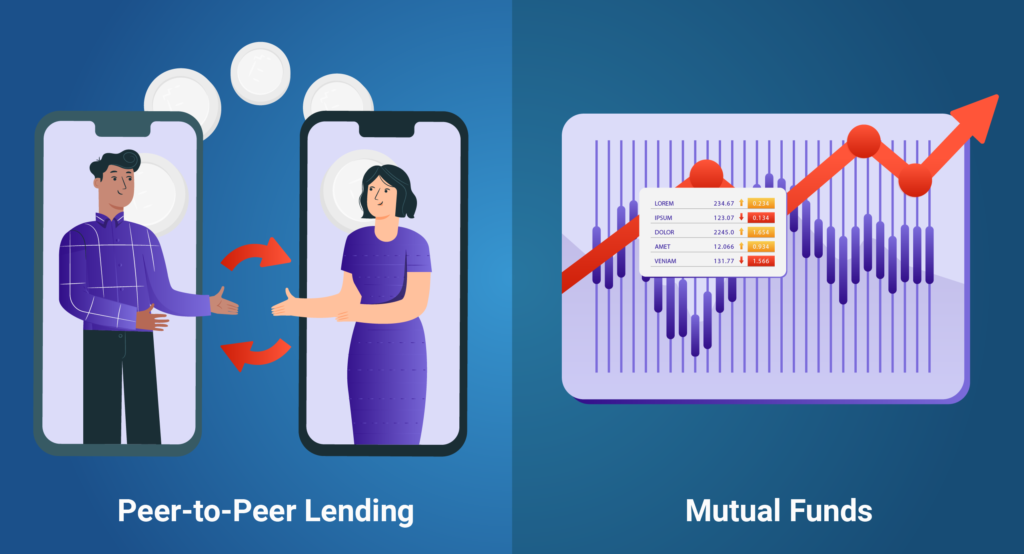 P2P vs. Mutual Funds - Choose the better investment option - LenDenClub